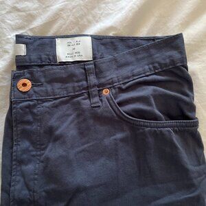 Men's Billy Reid MSL-ALA RN-113-814 Jeans Slim Cut Navy